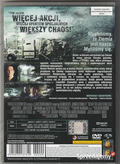 Dzie W Kt Rym Zatrzyma A Si Ziemia Dvd Pruszk W Sprzedajemy Pl