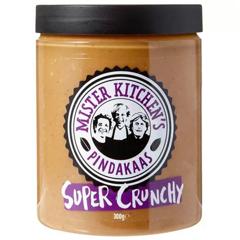 Mister Kitchen S Pindakaas Super Crunchy 300 Gr