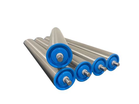 50mm Stainless Steel Conveyor Rollers (10mm Spring-Loaded) 15Kgs