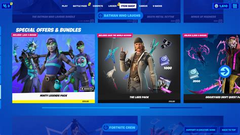 ¿qué Hay En La Tienda De Artículos De Fortnite Hoy 3 De Noviembre De