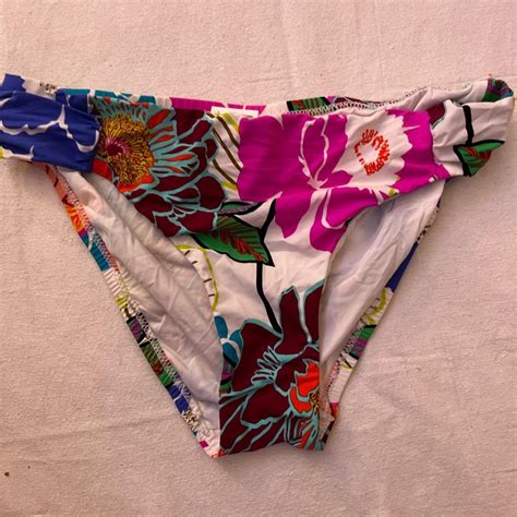 Trina Turk Swim Bikini Flower Bathing Suit Set Size Depop