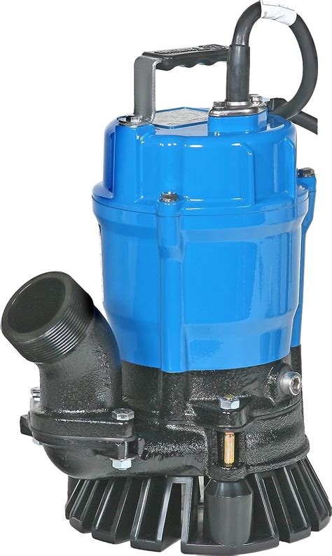 Tsurumi Pump Hs24s Submersible Trash Pump With Agitator 12 Hp 115v 2 Inch Discharge