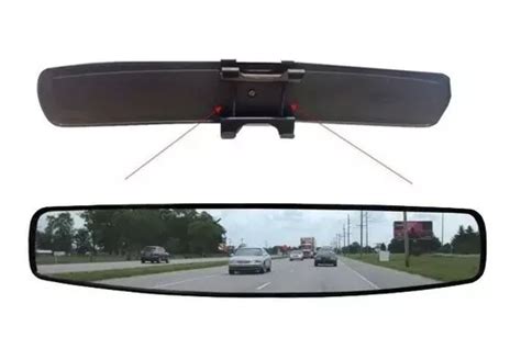 Espelho Retrovisor Interno Panorâmico Grande Universal 43cm