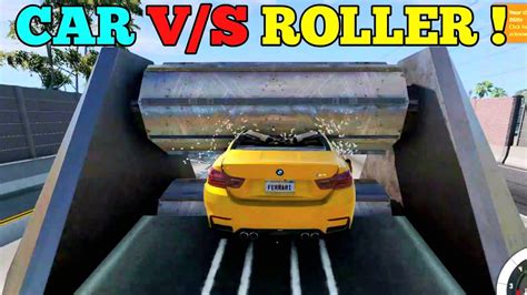 Ultimate Destruction Cars Vs The Roller Beamng Drive Showdown