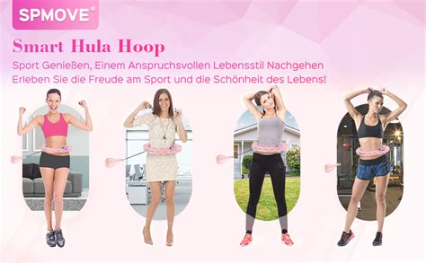 Spmove Smart Hula Hoop Smart Hula Hoop Reifen Erwachsen Anf Nger