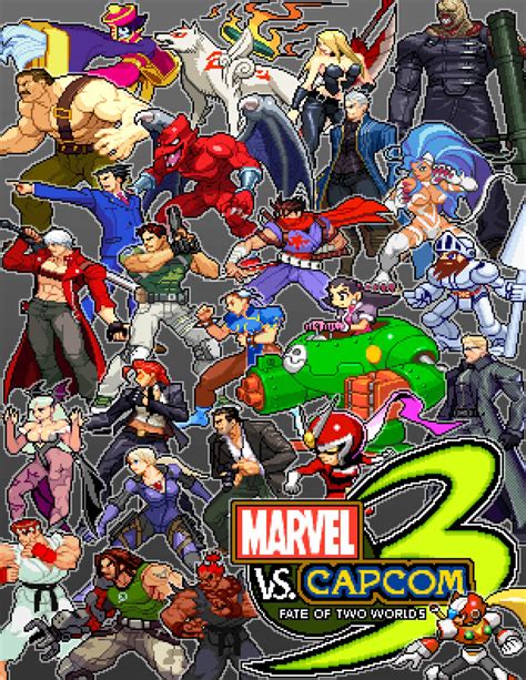 Marvel Vs Capcom Fate Of Two Worlds Capcom By Steamboy On Deviantart