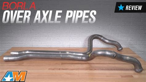 Mustang Gt Gt Borla Over Axle Pipes Review Youtube