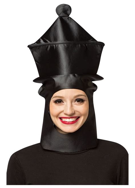 Black Chess Queen Headpiece Funny Costumes