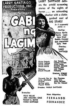 ‎Gabi ng Lagim (1960) directed by Pablo Santiago, Felix Villar et al ...