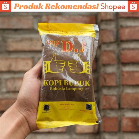 Jual Kopi Robusta Bubuk Paling Enak Asli Lampung Cap Jempol Cap Bola