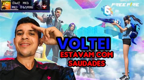 FREE FIRE AO VIVOVOLTEI RUMO A ELITEVEM PRA LIVE RUMO A