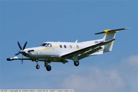 Aircraft OK IHS 2017 Pilatus PC 12 47E NG C N 1747 Photo By Graham