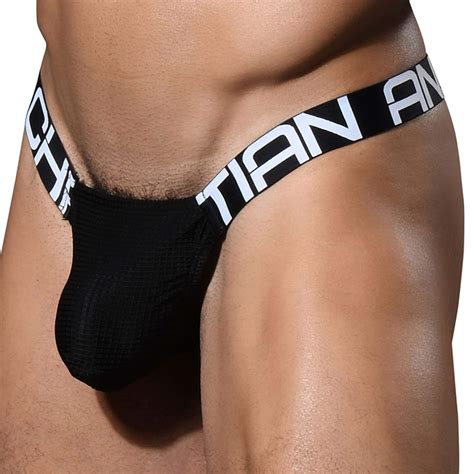 Andrew Christian String V Almost Naked Noir INDERWEAR