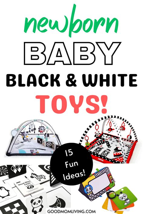 Best Black and White Baby Toys (High Contrast Toys) - Good Mom Living