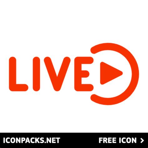 Free Live Button Svg Png Icon Symbol Download Image