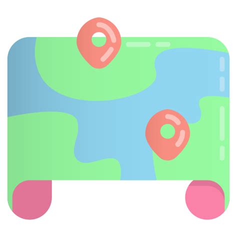 Icono De Mapa Generic Flat