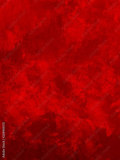 grunge red paint wall Stock Photo | Adobe Stock