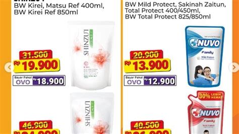 Promo Kjsm Alfamart November Shinzui Nuvo Bodywash Cashback