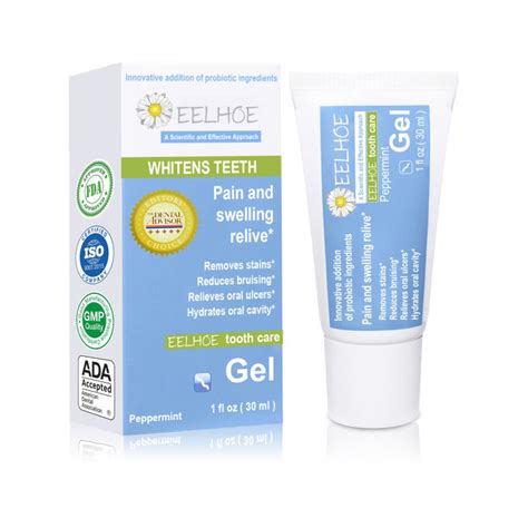 Eelhoe Probiotic Tooth Gel Oral Cleaning Whitenings Teeth Plaques