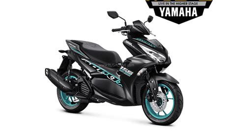 2022 Yamaha Aerox 155cc Scooter Debuts With New Colour Options