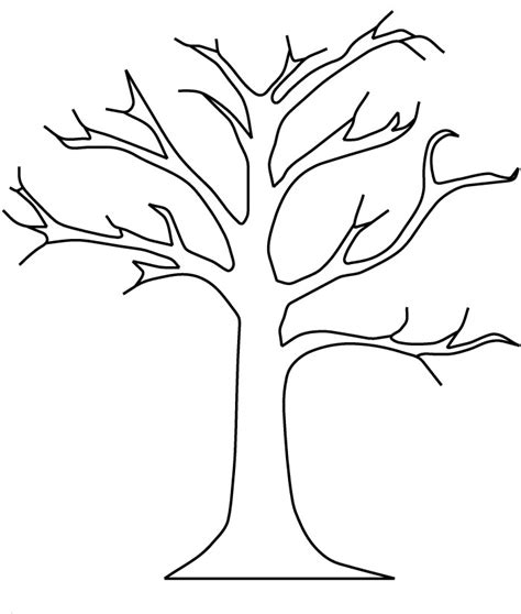 Free Tree Clipart Black And White No Leaves, Download Free Tree Clipart ...