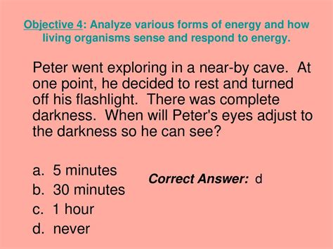 Objective 1 Investigate The Transfer Of Energy Through Various