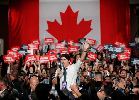 Justin Trudeau Headed To Second Term As Canadas Prime Minister The