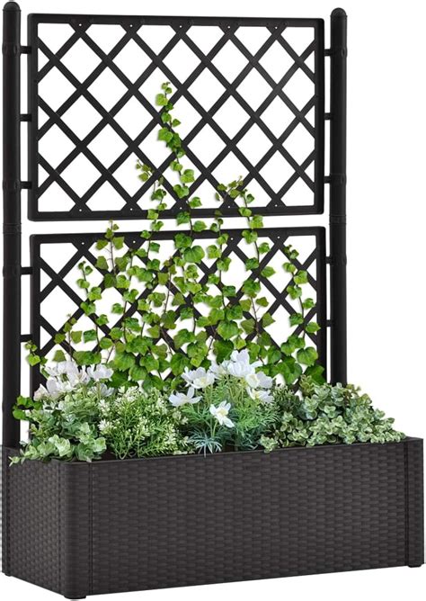 Susany Garden Raised Bed With Trellis And Self Watering System Trellis