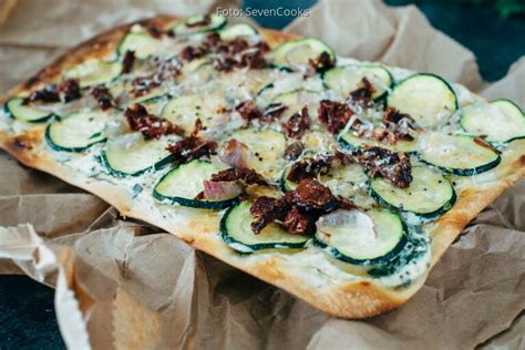 Mediterraner Flammkuchen Von Sevencooks