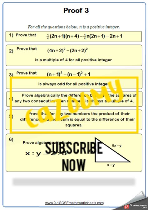 Algebra Proofs Guided Notes And Worksheets By Lindsay Bowden