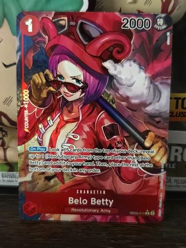 Belo Betty Alternate Art Op 05 One Piece Carta