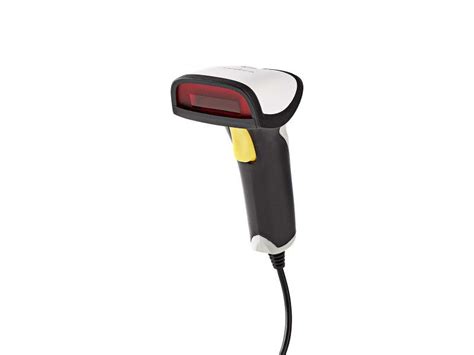 Nedis Bcsrlr Bk Laserbarcodescanner D Lineair Usb Grijs