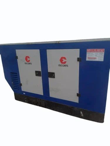 Escorts 40 Kva Silent Diesel Generator At Rs 200000set Escorts