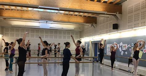 Lons Le Saunier Les élèves Du Conservatoire Sinitient à La Danse