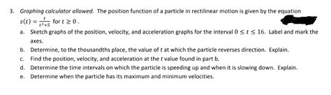 Answered Graphing Calculator Allowed The… Bartleby