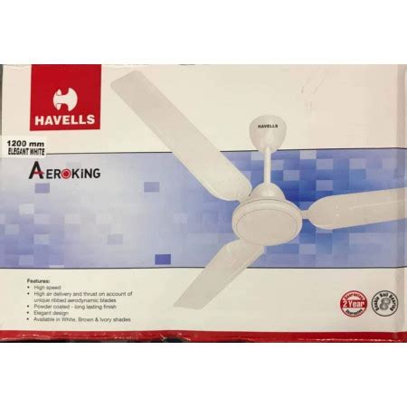 Havells Aeroking 48 1200mm Glossy Brown Ceiling Fan Havells Aeroking