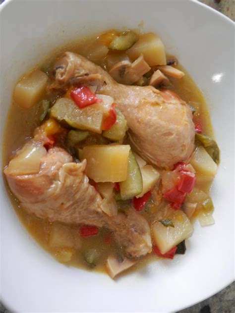 Guiso De Pollo Con Verduras