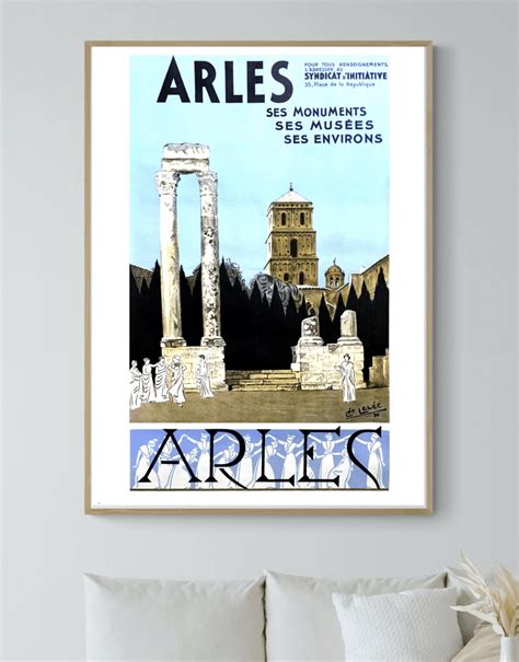 Affiche Arles Affiche Vintage