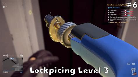 Lockpicking Level 3 Thief Simulator 6 YouTube