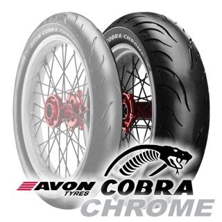 Avon COBRA CHROME MT90B16 74H Avon COBRA CHROME AV92 TRIKE Rear Tire