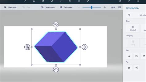 How To Rotate And Resize Objects In Paint 3D YouTube