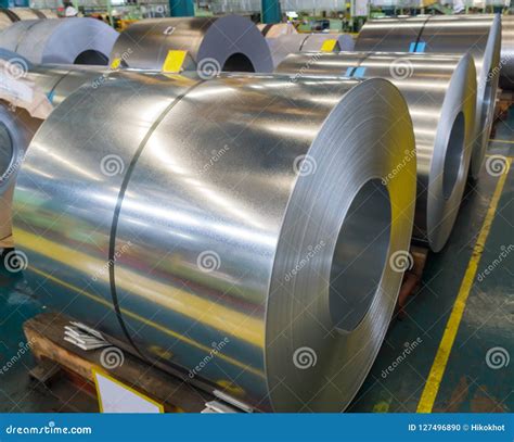 Galvanized Rolled Steel Sheet In Coil In Manufacturing Raw Material