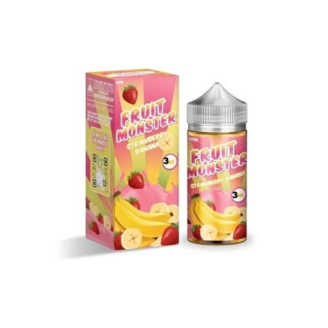 Fruit Monster Strawberry Banana100ml Freebase