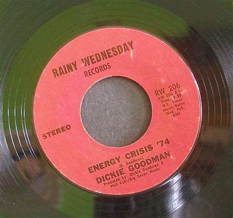 Dickie Goodman~energy Crisis 74 Ruthies Theme~ Rainy Wednesday Rw