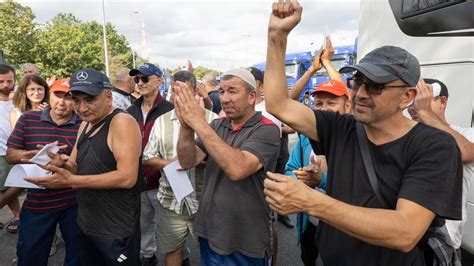 Jahresrückblick Streik der Lkw Fahrer an der Raststätte Gräfenhausen