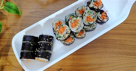 김밥 맛있게 싸는 법 김밥재료 쉬운나물김밥