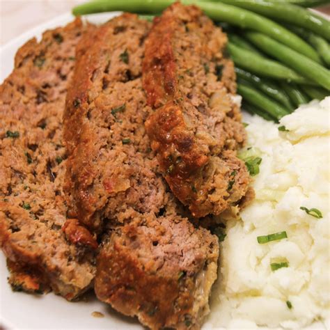 Sauce For Meatloaf With Tomato Paste Classic Meatloaf Recipe By Tasty The Loaf With The