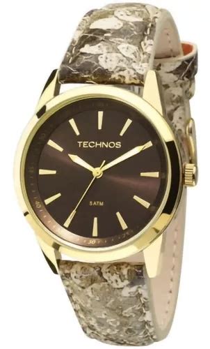 Reloj Pulsera Technos Fashion Trend Mcs M De Cuerpo Color Dorado