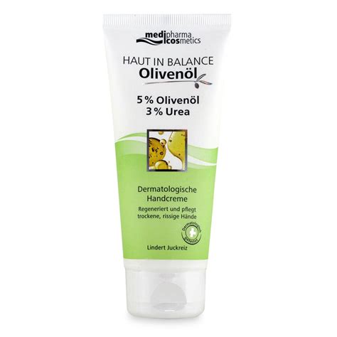 Oliven L Dermatologische Handcreme Regeneriert Und Pflegt Trockene