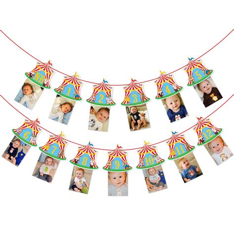 Buy Circus Carnival Theme Banner For 1st Birthday Party Circus Theme